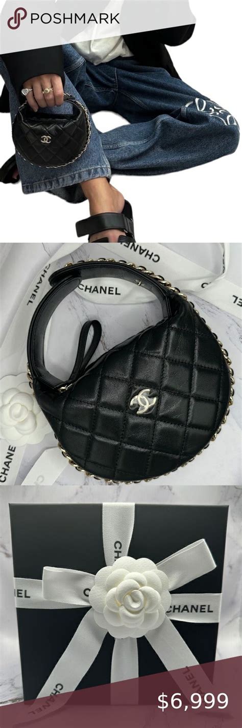 chanel mini top handle clutch|Chanel handbags.